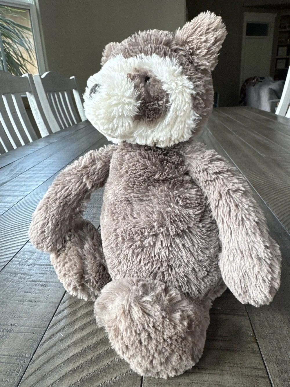 Jellycat Bashful Raccoon 12” Plush Toy